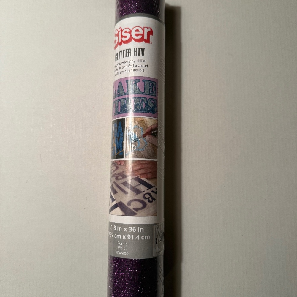 Siser Glitter HTV, 11.8 in. x 36 in., Purple